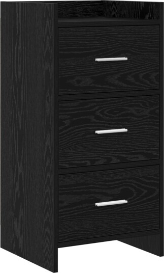  Serviesskap Svart eik 40 x 36 x 80 cm Konstruert tre