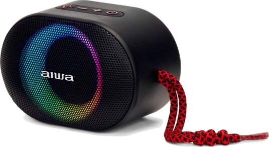 Aiwa Bluetooth Høyttaler RGB IPX6 10 Timer Rød