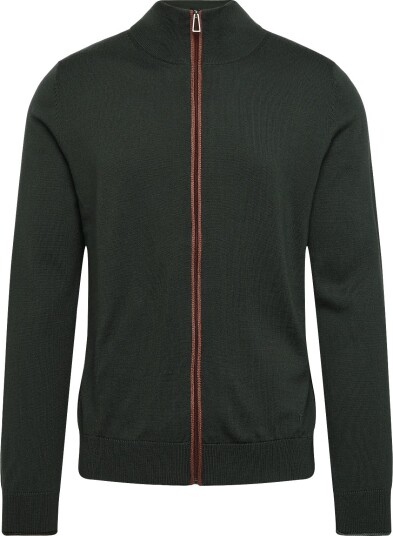 PS Paul Smith Mens Cardigan Zip Thru 38_BOTTLE GREEN S PS Paul Smith Mens Cardigan Zip Thru 38_BOTTLE GREEN S