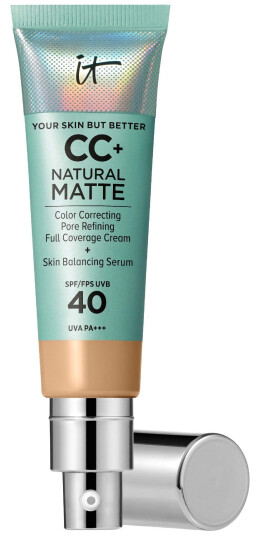 IT Cosmetics CC+ Natural Matte Foundation Medium Tan IT Cosmetics CC+ Natural Matte Foundation Medium Tan