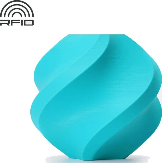 Bambu Lab Bambu Lab PLA Basic Turquoise 10605 Refill uten spole 1kg