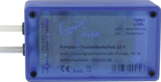 Comet 3320.01.59 Comet Pump Tørrløpsbeskyttelse