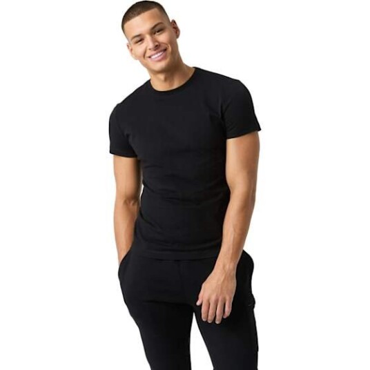 Björn Borg Men's Centre T Shirt Black Beauty L Björn Borg Men's Centre T Shirt Black Beauty L