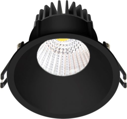 Nordtronic Velia innbygningsspot - matt svart/3000K Nordtronic Velia innbygningsspot - matt svart/3000K