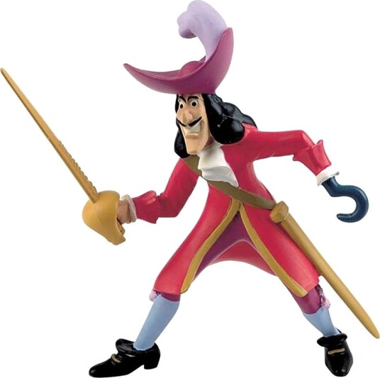 Bullyland Kaptein Krok Fra Peter Pan Figur 3+ År