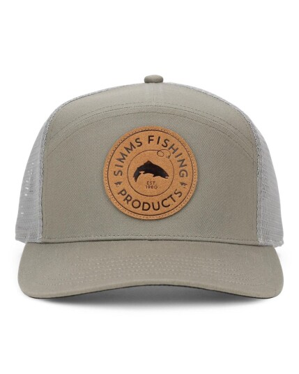 Simms 7 Panel Trucker Bay Leaf Klassisk Og Stilig Trucker Caps