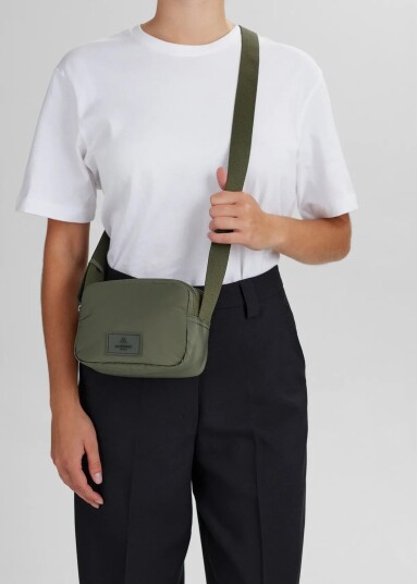 Markberg Lessmbg Crossbody Bag Recycle   Khaki green   ONE SIZE