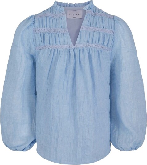 Vilje & Ve Lillian Bluse Blue (170 / 15 16 år)