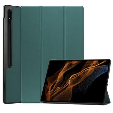 Samsung Galaxy Tab S10 Ultra Tri Fold Series Smart Folio deksel Grønn