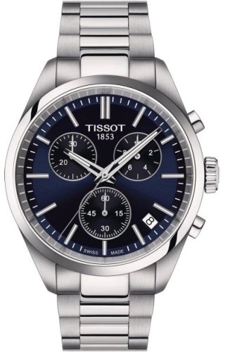 Tissot Herreklokke T150.417.11.041.00 Pr 100 Blå/Stål Ø40 mm