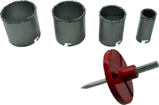 Silver Diamantbor 33-73mm