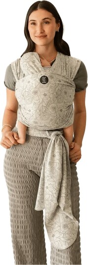 Moby Wrap Classic Seaside Poppies Beige One Size Moby Wrap Classic Seaside Poppies Beige One Size