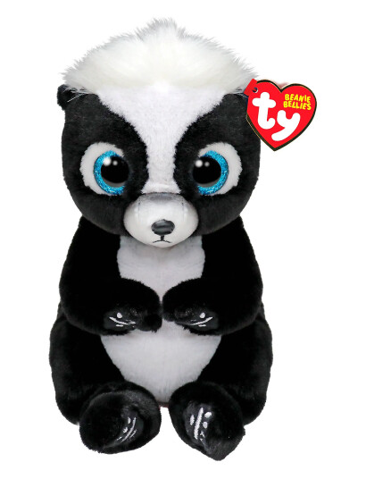TY Rukus - Skunk Reg - Black - 15.5 CM