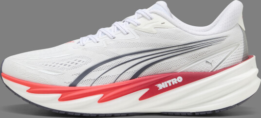 Puma Men"s Velocity Nitro 5 White ultra Red 44.5 Puma Men"s Velocity Nitro 5 White ultra Red 44.5