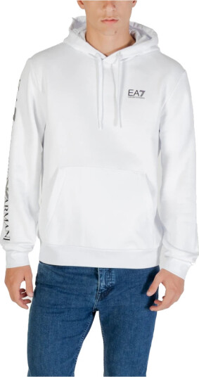 Emporio Armani EA7 Herre Gensere & Hettegensere Hvit S,