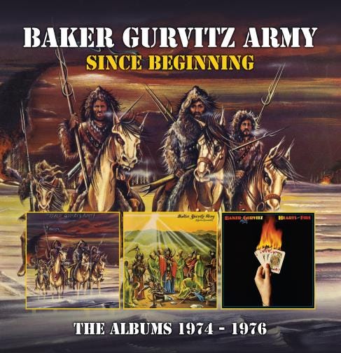 Baker Gurvitz Army Since Beginning The Albums 19741976 CD Baker Gurvitz Army Since Beginning The Albums 19741976 CD