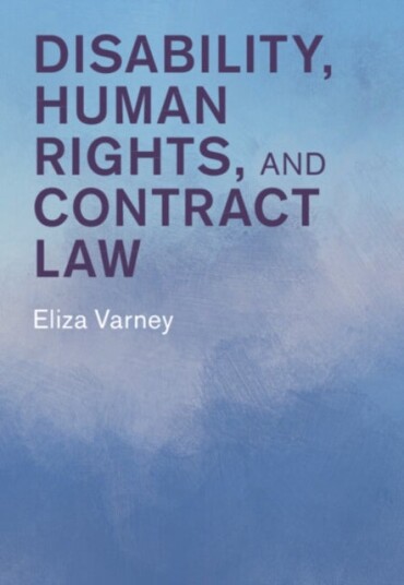 Disability Human Rights and Contract Law