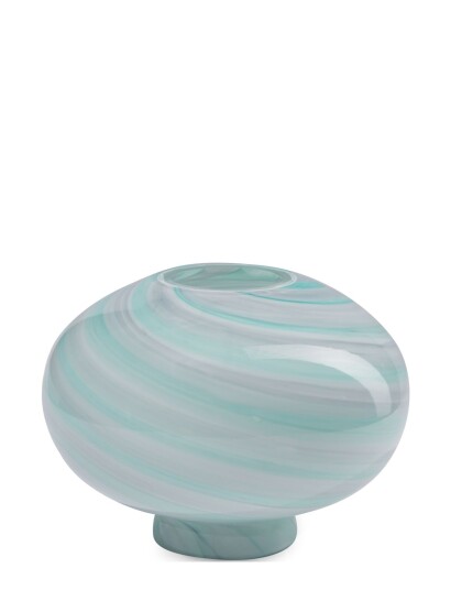 eden outcast Twirl Vase - Blue - H9.5CM eden outcast Twirl Vase - Blue - H9.5CM