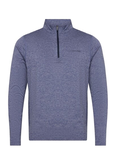 Calvin Klein Golf Pinehurst 1/4 Zip Layering   Navy   M