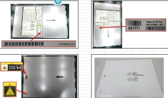 Hewlett Packard Enterprise Top Cover SFF with Label