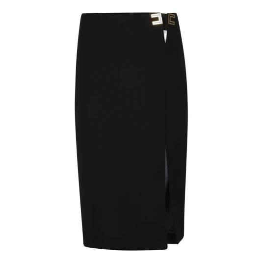 Elisabetta Franchi Dame Skjørt Svart M, Elisabetta Franchi Dame Skjørt Svart M,