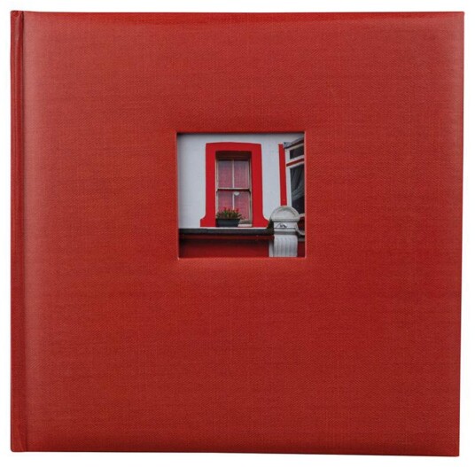 DÃRR Jumbo Fotoalbum 600 Window (29x29cm) RÃ¸d