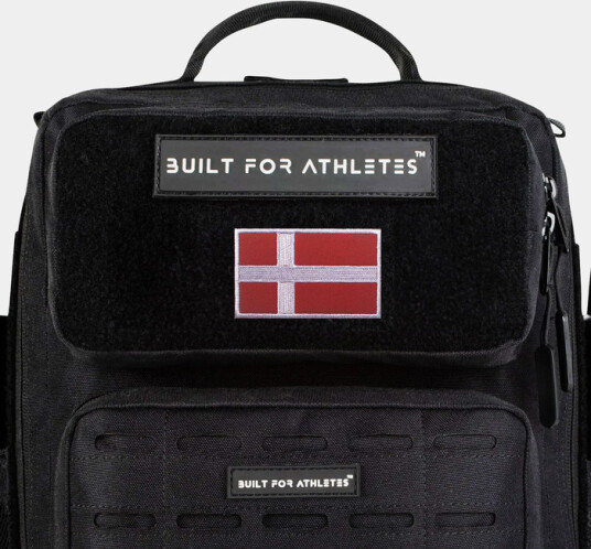 Built for Athletes Flag Patch Denmark