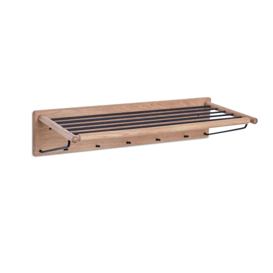 Torkelson Twist hattehylle Oljet eik 75 cm Natur Torkelson Twist hattehylle Oljet eik 75 cm Natur