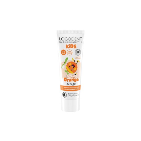 Logona Logodent fluorfri tannkrem appelsin 75 ml Logona Logodent fluorfri tannkrem appelsin 75 ml