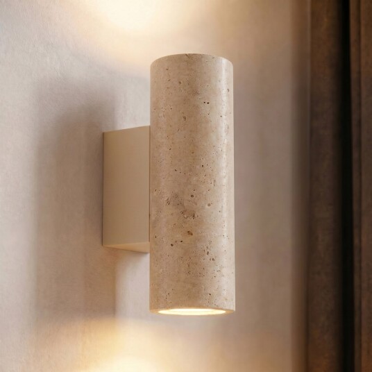 Vegglampe Lucande Tavira dimmbar Beige Stue Stein Skandinavisk 7 23 Beige