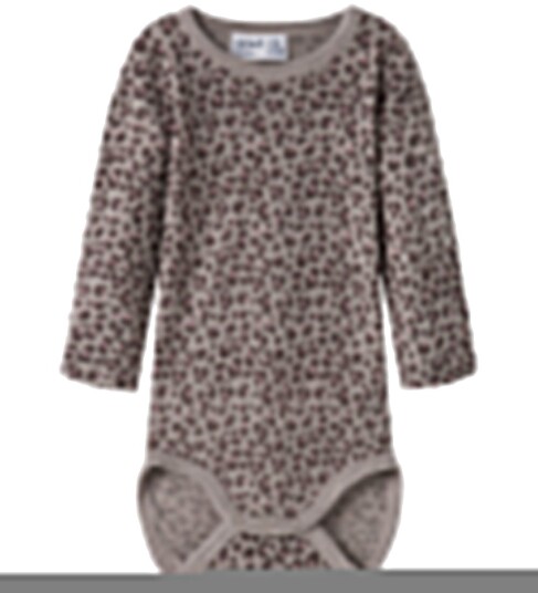 Name It Body I/e NbfWang Satellitt/Leo Name It 50 Langermet Body Grå Svart