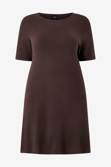 Zizzi Kjole mcAllie Brun Zizzi Kjole mcAllie Brun
