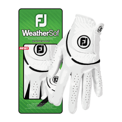 Footjoy Weathersof LH golfhanske dame White ML Footjoy Weathersof LH golfhanske dame White ML