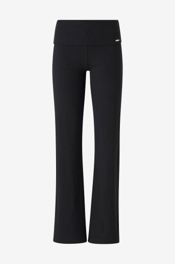 Aim'n Bukser Ease Ribbed Pants Svart Aim'n Bukser Ease Ribbed Pants Svart