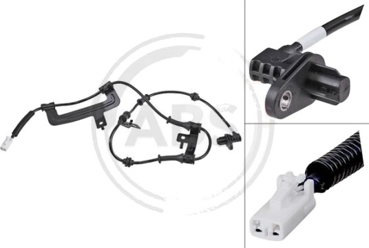 Sensor, ABS A.B.S. 31838 Sensor, ABS A.B.S. 31838