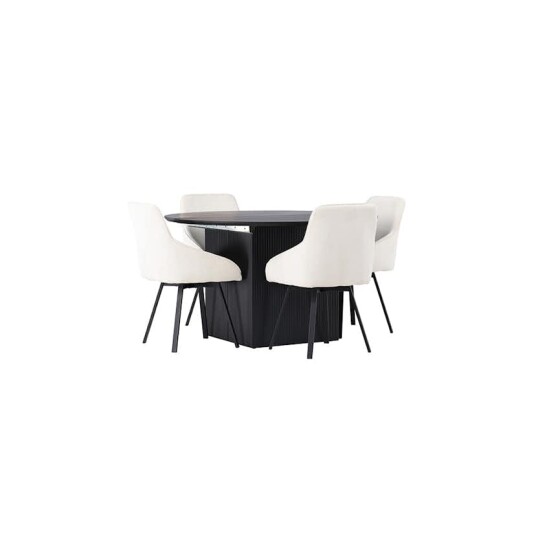 Venture Home Spisegruppe Venture Home Matilda med 4 Rosie Stoler GR23535