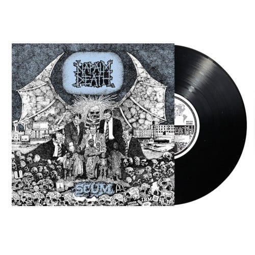 Napalm Death Scum (FDR Mastering Blue Cover) LP/Vinyl