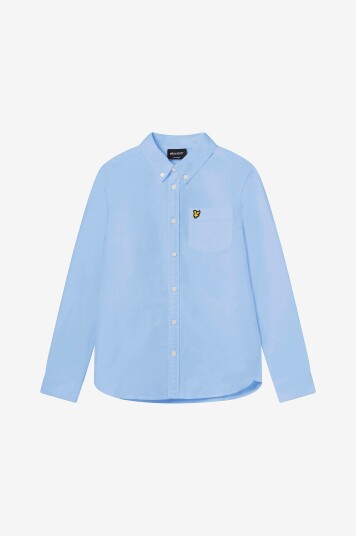 Lyle & Scott Skjorte Oxford Shirt Blå Lyle & Scott Skjorte Oxford Shirt Blå