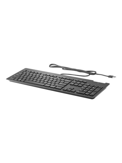 Hp Business Slim V2 - Tastatur - Usb - Dansk - Svart