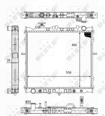Radiator NRF 59049