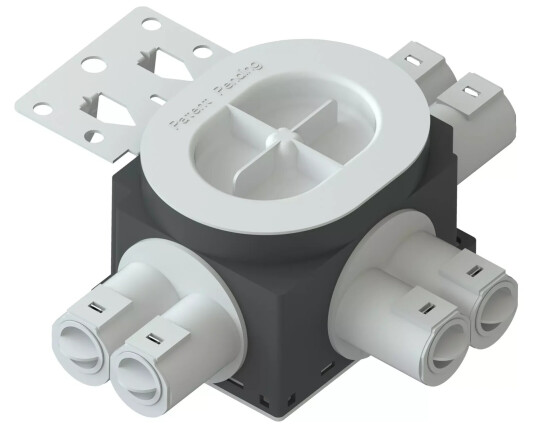 R-Line Veggboks 1,5 6-Løp 16/20mm Stenderfeste Stående