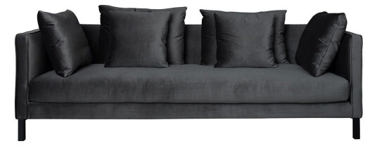 Ruth & Joanna Mercer soffa black pearl