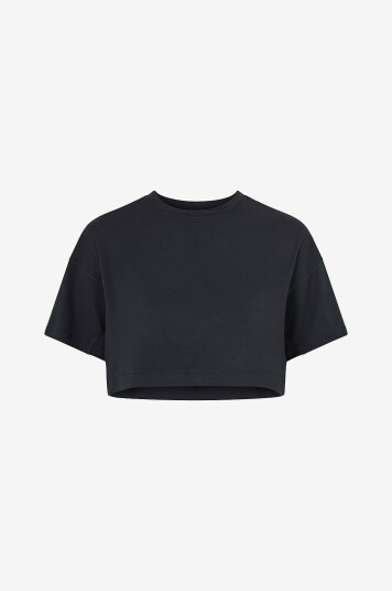 2XU   Treningstopp Form Soft Jersey Crop Tee   Svart