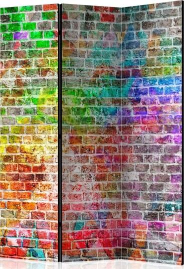 Romdeler - Rainbow Wall 135x172 - Artgeist sp. z o. o.