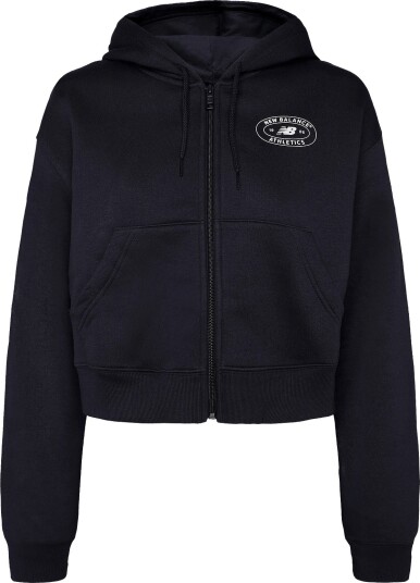 New Balance Reimagined Fleece Full Zip DARK NIGHT M