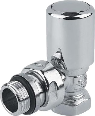 Termostatventil 1/2"X1/2" Vinklet Chro Termostatventil 1/2"X1/2" Vinklet Chro