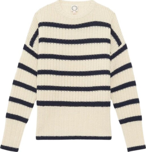Ines de la Fressange Paris Dame Strikkevarer Beige XL,