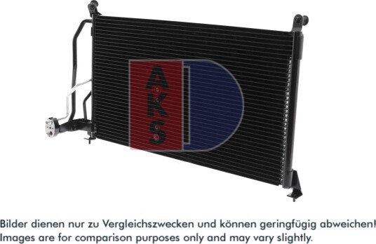 Kondensator, klimaanlegg AKS DASIS 152080N Kondensator, klimaanlegg AKS DASIS 152080N