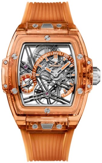 Hublot Herreklokke 645.JO.0120.RT Big Bang 42mm Skjelettkuttet/Gummi Hublot Herreklokke 645.JO.0120.RT Big Bang 42mm Skjelettkuttet/Gummi