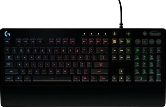 Logitech G213 Prodigy Gamingtastatur Belgisk svart 920-009425